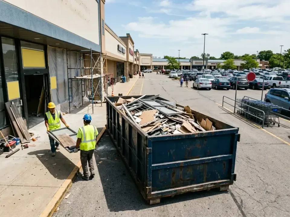 retail-store-renovation-debris-003 — frequently asked questions, Roll-off Dumpster Rentals in Golden Gate, FL